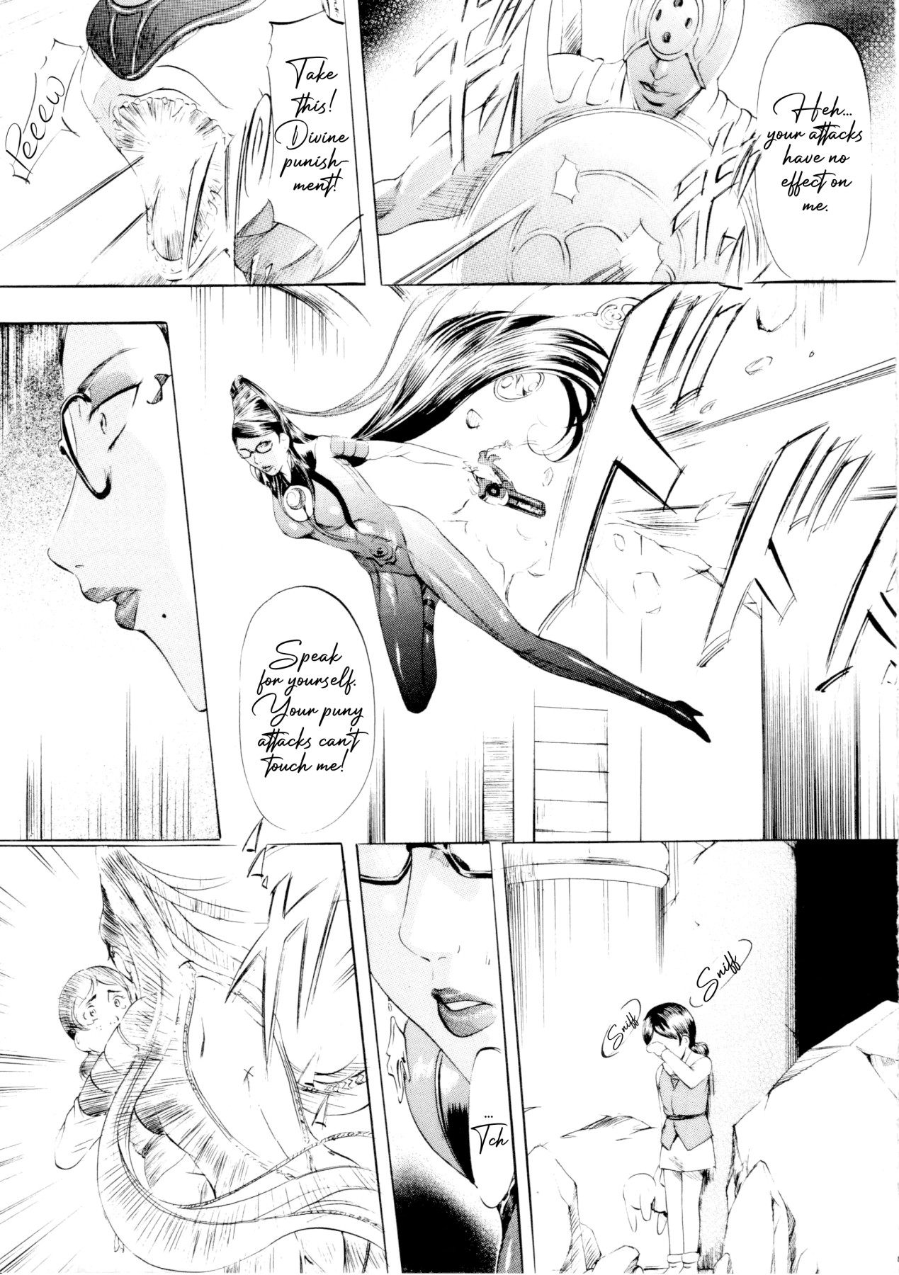 Hentai Manga Comic-WITCH (BAYONETTA)-Read-4